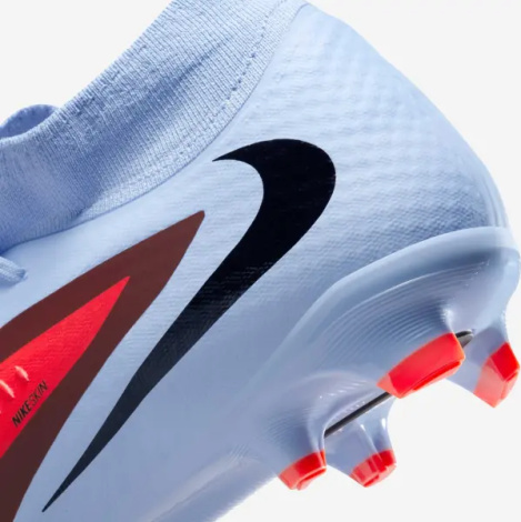 Бутси Nike PHANTOM 6 HIGH ACADEMY FG/MG світло-синьо-червоні HQ2278-400
