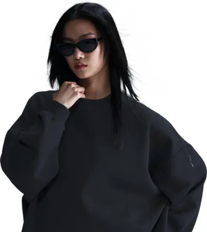 Світшот жіночий Nike 24.7 IMPOSSIBLYSOFT DRI-FIT OVERSIZED чорний HQ8193-010