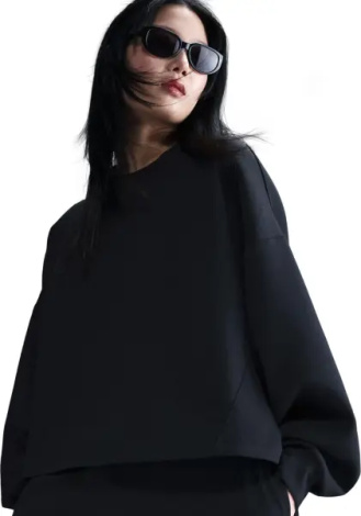 Світшот жіночий Nike 24.7 IMPOSSIBLYSOFT DRI-FIT OVERSIZED чорний HQ8193-010
