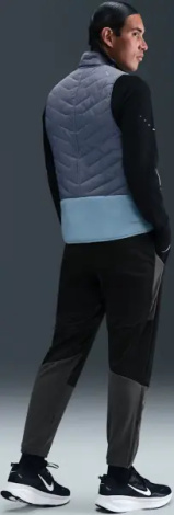 Спортивні штани для бігу Nike CHALLENGER THERMA-FIT WINTERIZED чорно-темно-сірі HV2673-010