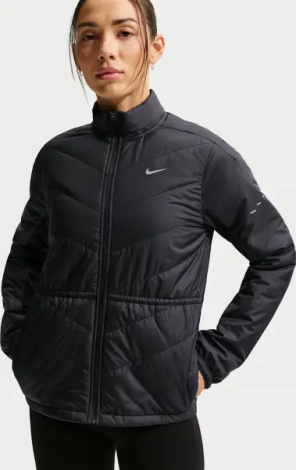 Куртка для бега женская Nike SWIFT THERMA-FIT черная HV2744-010