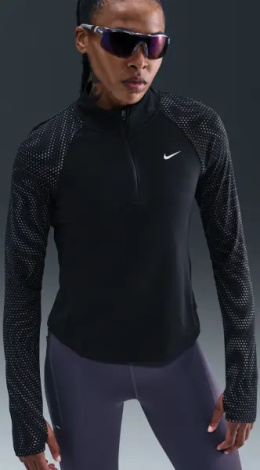 Реглан для бега женский Nike TEMPO FLASH DRI-FIT черный HV2996-010