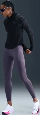Реглан для бега женский Nike TEMPO FLASH DRI-FIT черный HV2996-010