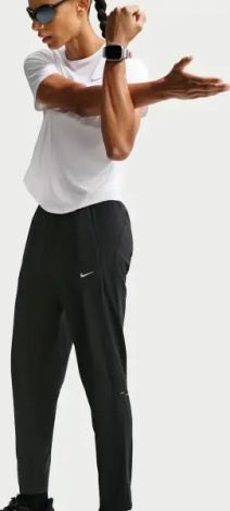 Спортивные штаны для бега женские Nike TEMPO DRI-FIT MID-RISE 7/8 черные HV5764-010