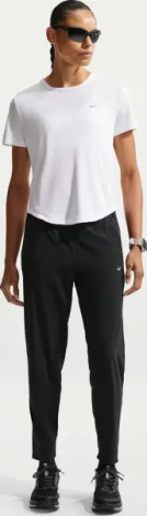 Спортивные штаны для бега женские Nike TEMPO DRI-FIT MID-RISE 7/8 черные HV5764-010