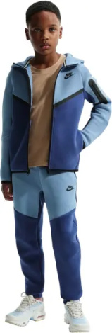 Спортивний костюм підлітковий Nike SPORTSWEAR TECH FLEECE темно-синьо-блакитний HV5867-486__HV5869-461