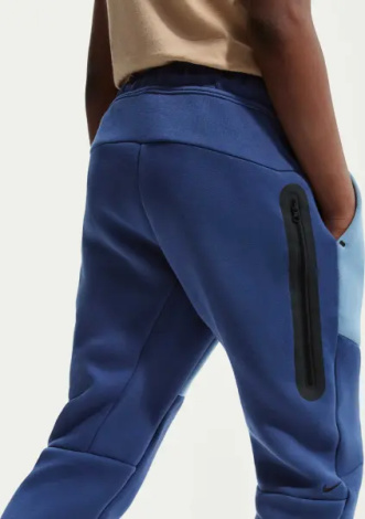 Спортивний костюм підлітковий Nike SPORTSWEAR TECH FLEECE темно-синьо-блакитний HV5867-486__HV5869-461