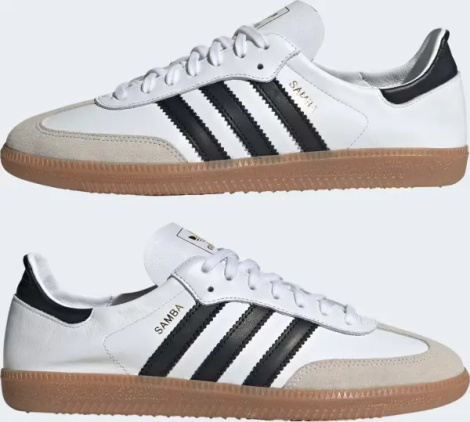 Кеди Adidas SAMBA DECON біло-чорні IF0642
