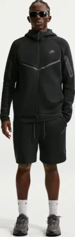 Шорти Nike TECH FLEECE чорні IM0693-010