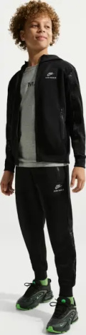 Спортивний костюм підлітковий Nike SPORTSWEAR AIR MAX чорний IO1154-010__IO1155-010