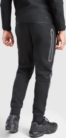 Спортивний костюм підлітковий Nike SPORTSWEAR TECH FLEECE чорно-темно-сіро-жовтий IO1285-010__IO1286-010