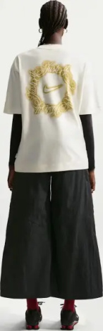 Футболка жіноча Nike SPORTSWEAR OVERSIZED кремова IO3525-133