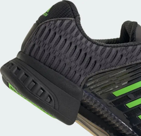 Кроссовки Adidas CLIMACOOL 1 темно-серо-черно-салатовые JP6811