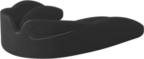 Капа одинарная Nike CUSTOM FIT STRAPLESS MOUTHGUARD черная N.100.0921.001.OS