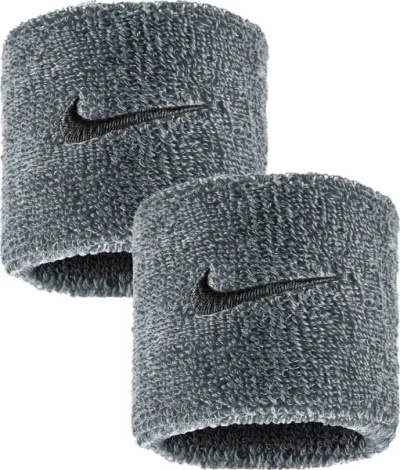Напульсники Nike SWOOSH CLASSIC WRISTBANDS 2PK сірі N.101.2405.005.OS