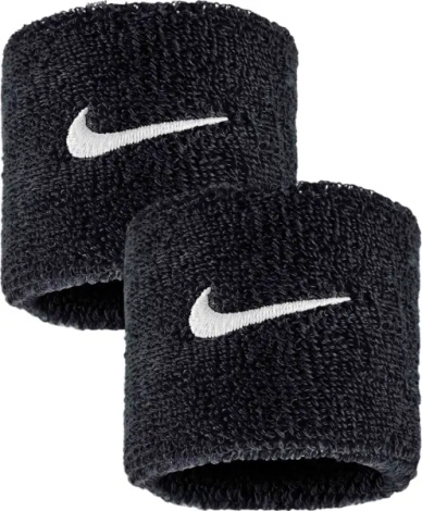 Напульсники Nike SWOOSH CLASSIC WRISTBANDS 2PK чорні N.101.2405.010.OS