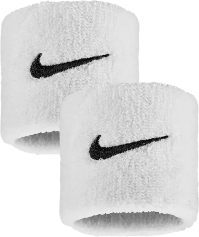 Напульсники Nike SWOOSH CLASSIC WRISTBANDS 2PK білі N.101.2405.101.OS