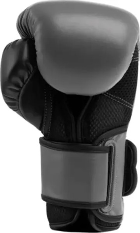 Рукавички боксерські Everlast POWERLOCK 2R TRAINING GLOVES сірі (12 унцій) P00002305