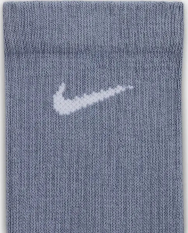 Носки Nike EVERYDAY PLUS CUSHIONED 3PR серые, бежевые, светло-зеленые (3 пары) SX6888-933