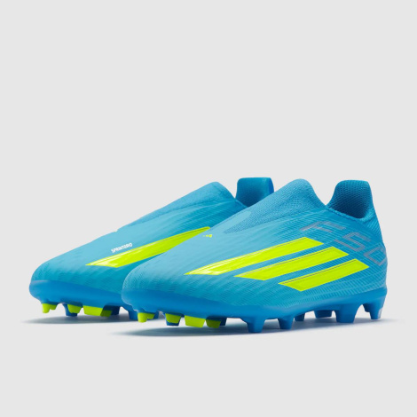 Бутси adidas F50 League LL FG/MG Junior - синій/жовтий