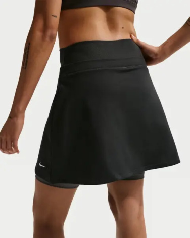 Юбка для тенниса женская Nike ONE DRI-FIT черная IM9935-010