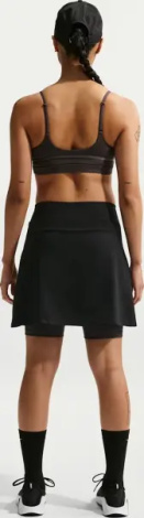 Юбка для тенниса женская Nike ONE DRI-FIT черная IM9935-010