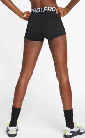 Шорти жіночі Nike PRO 3" чорні AO9977-010