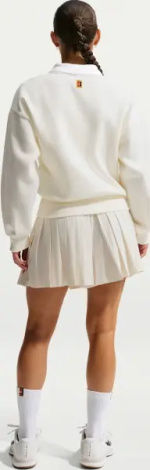 Шорты для тенниса женские Nike NIKECOURT COLLECTION DRI-FIT HIGH-WAISTED кремовые IB0769-133