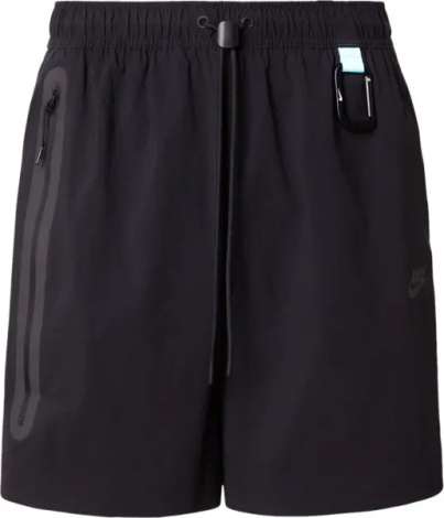 Шорти Nike TECH чорно-бірюзові IB8957-010