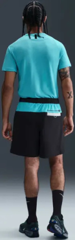 Шорти Nike TECH чорно-бірюзові IB8957-010