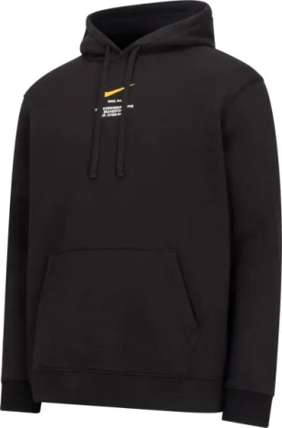 Худі Nike SPORTSWEAR SWOOSH чорно-помаранчеве IB6480-010