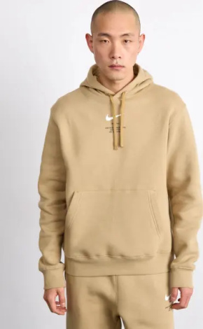 Худі Nike SPORTSWEAR SWOOSH бежево-біле IB6480-297