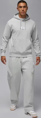 Худи Nike JORDAN FLIGHT FLEECE светло-серое FV7247-050