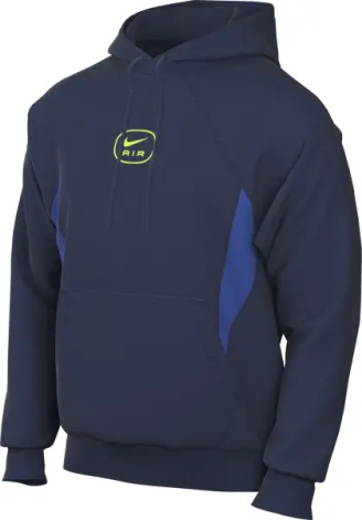 Худі Nike AIR PULLOVER HOODIE темно-синьо-салатове HM0175-410