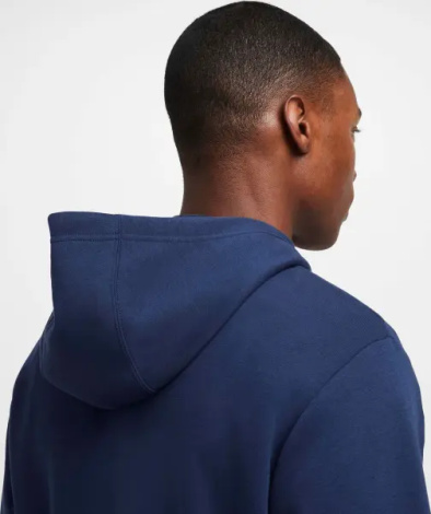 Худі Nike AIR PULLOVER HOODIE темно-синьо-салатове HM0175-410