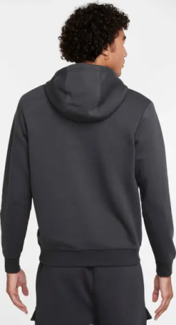 Худі Nike AIR PULLOVER HOODIE темно-сіро-помаранчеве HM0175-061