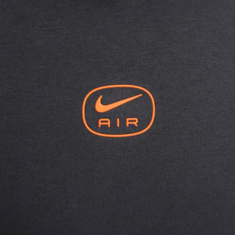 Худі Nike AIR PULLOVER HOODIE темно-сіро-помаранчеве HM0175-061