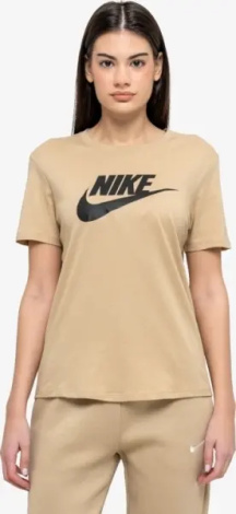 Футболка жіноча Nike SPORTSWEAR ESSENTIALS світло-коричнева DX7906-286