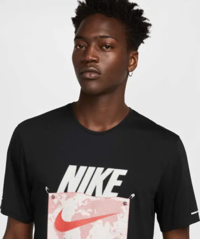 Футболка для бега Nike RISE 365 RUN ENERGY DRI-FIT черная HJ4158-010