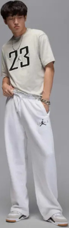 Футболка Nike JORDAN BROOKLYN серая HQ9028-050