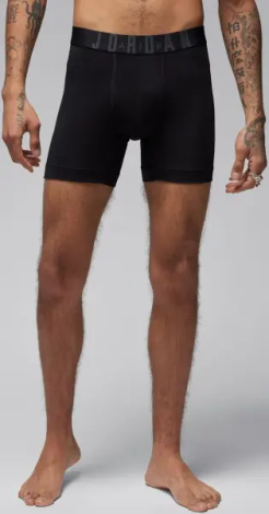 Трусы (боксерки) Nike JORDAN FLIGHT MODAL BOXER BRIEFS черные (3 штуки) JM0621-023