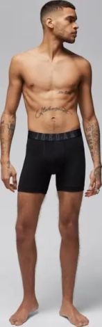 Трусы (боксерки) Nike JORDAN FLIGHT MODAL BOXER BRIEFS черные (3 штуки) JM0621-023