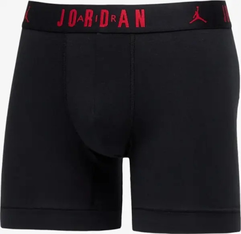 Труси (боксерки) Nike JORDAN FLIGHT FLIGHT COTTON CORE BOXER BRIEFS білі, сірі, чорні (3 штуки) JM0622-F66