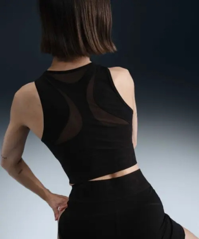 Топ жіночий Nike PRO DRI-FIT CROPPED чорний HJ1192-010