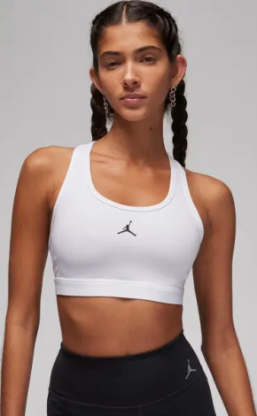 Топ жіночий Nike JORDAN JUMPMAN SPORT MEDIUM-SUPPORT PADDED білий FB6872-100