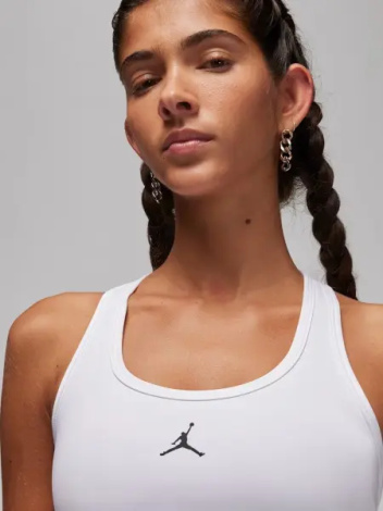 Топ жіночий Nike JORDAN JUMPMAN SPORT MEDIUM-SUPPORT PADDED білий FB6872-100