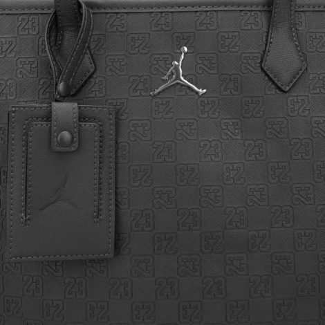 Сумка через плечо Nike JORDAN MONOGRAM TOTE BAG 17L черная MM0990-G0T