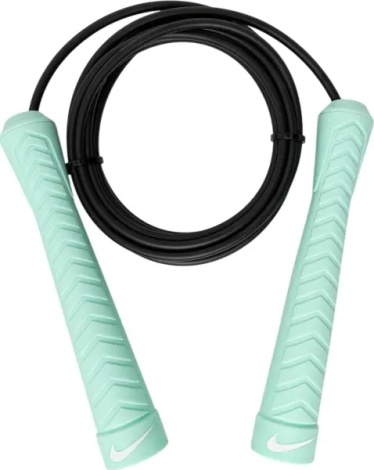 Скакалка Nike FUNDAMENTAL SPEED ROPE бирюзово-черная N.100.0487.305.NS