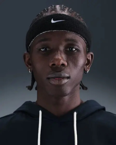 Повязка на голову Nike SWOOSH CLASSIC REVERSIBLE HEADBAND двусторонняя черно-белая N.101.2412.036.OS