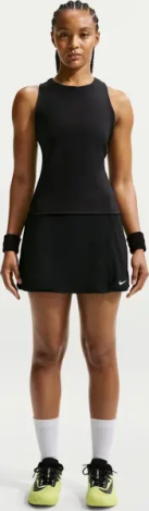 Майка для тенниса женская Nike COURT ADVANTAGE черная FZ6657-010